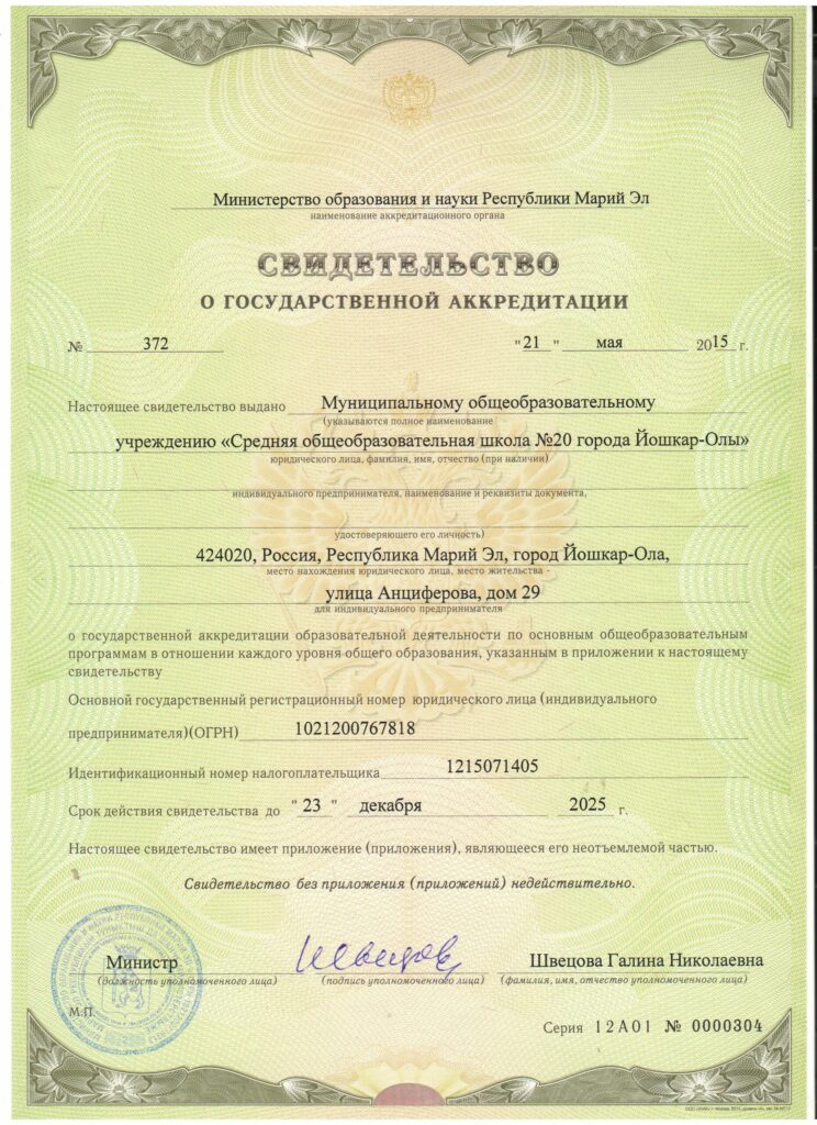Реквизиты свидетельства об аккредитации специалиста. Реквизиты свидетельства об аккредитации специалиста